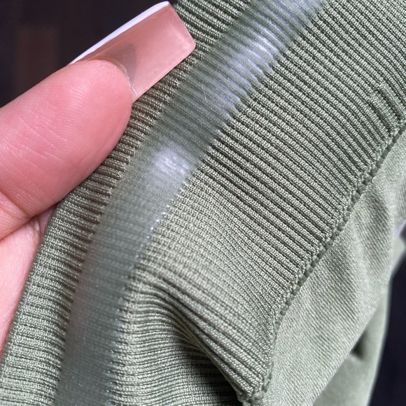 Olive Green Leggings-Workouts by Katya - Picture 7 of 9